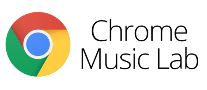 Logo de Chrome Music Lab en Domingo Sánchez 3D